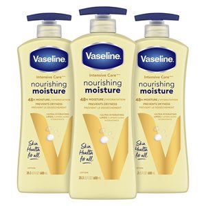 Vaseline Intensive Care Lotion pour le corps à l'acide hyaluronique et à l'acide tranexamique pour les rehausseurs de poitrine Hydrate en profondeur les peaux sèches Vegan - Product Image 1