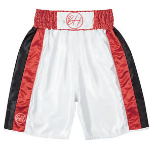 Pantalones cortos de boxeo tailandeses para hombre, diseño personalizado, ropa de artes marciales MMA para adultos, bañadores bordados Oem Muay Thai - Product Image 5