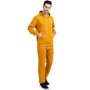 Venta al por mayor más alta calidad personalizado de invierno con capucha sólido chándal de los hombres | TIV-WT-54 - Product Image 4