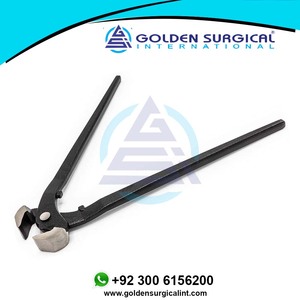 คีมตัดปลายแหลมสำหรับงานหนัก14นิ้วเครื่องมือดูแลเท้าม้ารองเท้าสำหรับสัตวแพทย์ - Product Image 6