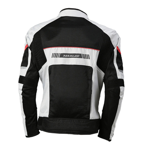 Vêtements de sport pour hommes approuvés CE niveau 2, veste légère respirante imperméable avec aérations, coupe-vent, grande taille, veste de moto - Product Image 3