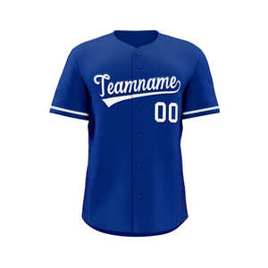 Vente en gros Design personnalisé maille sublimée Baseball Softball entraînement unisexe adulte jeunesse brodé court bouton respirant court - Product Image 1