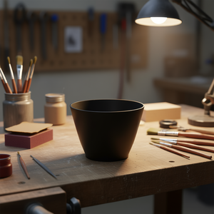 10-Piece Pack Conical Plaster Cup for Nitrocellulose Lacquers 130mm Height 125mm Top Diameter 90mm Bottom Diameter <b>Lacquerware</b> - Product Image 3