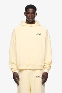 Conjunto de sudadera unisex de alta calidad, Sudadera con capucha y Jogger con logotipo personalizado, ropa de invierno de marca privada para hombre y mujer - Product Image 4