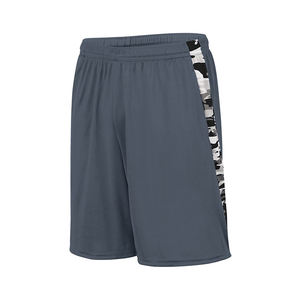 Short d'entraînement d'été de style High Street pour hommes Short de basket-ball personnalisé à séchage rapide athlétique Vintage écologique - Product Image 4