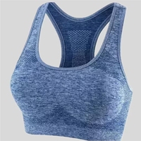 Soutien-gorge de sport dos nageur personnalisé grande taille pour femme, respirant, séchage rapide, en Spandex/Nylon, avec logo frontal, maintien élevé, coussinets amovibles
