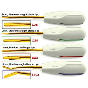 Les ascenseurs dentaires résistants d'acier inoxydable enracine la dent d'instruments dentaires perdant les ascenseurs dentaires de racine - Product Image 3