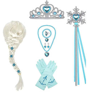 Disfraz de Elsa, Reina de las Nieves, Hecho de Plástico - Product Image 1