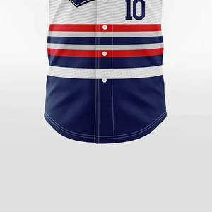 100% Polyester Matériel Fait Dernière Arrivée Baseball Jersey Meilleur Fournisseur En Vrac Quantité Baseball Jersey - Product Image 6