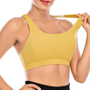 Dernière conception de soutien-gorge de sport Offre Spéciale fabricants pakistanais logo personnalisé meilleure qualité soutien-gorge de sport fabriqué au Pakistan - Product Image 4