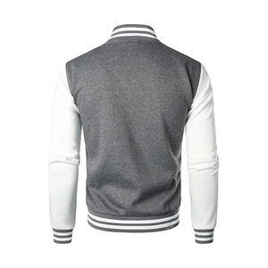 Venta al por mayor nuevo mejor material carta hombres chaquetas de secado rápido transpirable largo Pakistán hecho Versity chaquetas con servicio OEM ODM - Product Image 2