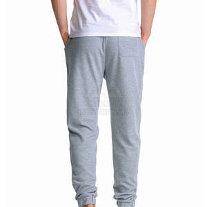 Pantalones apilados al por mayor pantalones de chándal apilados inferiores con bolsillos laterales pantalones apilados para hombre con logotipo personalizado - Product Image 2