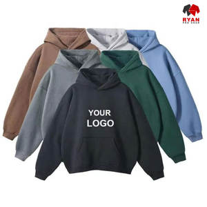 Sweat à capuche pour homme Ryan Pro Gear 100% coton, uni, confortable et respirant, avec logo personnalisé sur le devant, design OEM ODM - Product Image 1