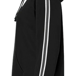 Sweat à capuche pour femme avec logo brodé Sweat à capuche uni pour femme avec cordon de serrage Sweat à capuche long pour femme Mode décontractée - Product Image 5