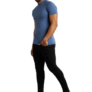 เสื้อยืดแขนสั้นสำหรับผู้ชายเสื้อกีฬาแขนสั้นสำหรับฟิตเนสยิม - Product Image 6