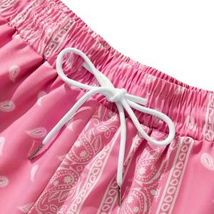 Short de plage pour hommes à séchage rapide personnalisé coupe classique short de lavage à l'acide avec logo OEM motif solide impression personnalisée maillot de bain - Product Image 5