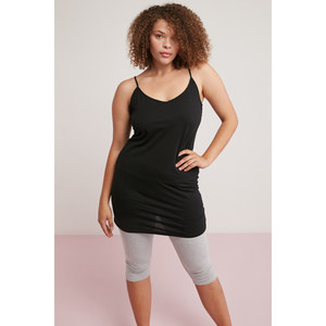 ETHIQUET Sabina Combinaison longue en coton pour femme, entièrement ajustée, à bretelles, sans manches, grande taille - Product Image 5