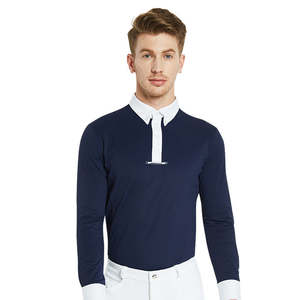 Nouveauté Chemise d'équitation pour femmes Manches longues Coupe confortable Vêtements personnalisés Vente en gros en vrac Haut de base pour l'équitation Chemises d'équitation - Product Image 4