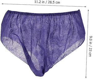 7PCs Ropa interior de maternidad Ropa interior de algodón sin costuras para mujeres Calzoncillos desechables Ropa interior - Product Image 6