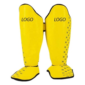 Protectores Profesionales para Tibias y Empeines para Muay Thai, MMA, Boxeo, Kickboxing, Entrenamiento, Sparring, Equipo de Protección Duradero para Combate - Product Image 4