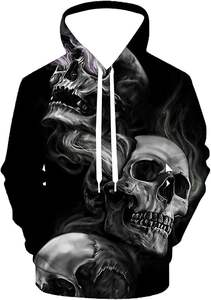 Sweat-shirts à capuche unisexes personnalisés OEM/ODM, pulls en molleton 100% coton, marque privée, streetwear, collection hiver, fabricant - Product Image 2