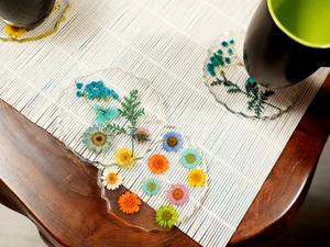 Hot Sale Excellent Quality Resin Coaster Customizable <b>Tea</b> Cup Drink Coaster Unique Shape Coffee Hot Customize Size Color - Product Image 2