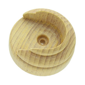 Rosetta Bastone Tenda a Parete D 35 mm in Legno di Ciliegio - Product Image 2