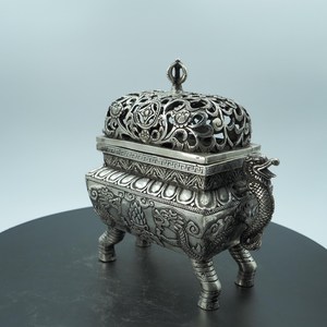 เตาเผาเครื่องหอมทองเหลืองสำหรับขายส่ง แบบพกพา ตกแต่งบ้านสไตล์โมเดิร์น ขวดสไตล์วินเทจ ใช้ในบ้าน ร้านอาหาร - Product Image 4