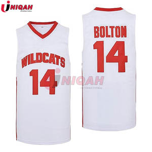 ชุดเสื้อบาสเก็ตบอลสำหรับผู้ชายชุดเสื้อกีฬาผ้าโพลีเอสเตอร์14และ8 - Product Image 3