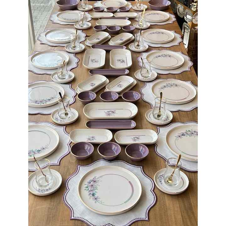 Breakfast Set Lindy 94 Pieces for 12 People