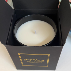 เทียนหอมถั่วเหลืองทำด้วยมือแบบพรีเมี่ยมสำหรับตกแต่งบ้านห้องนั่งเล่นห้องนอนห้องน้ำโลโก้ตามสั่งขายส่งจากโรงงาน - Product Image 4