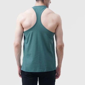 Camisetas sin mangas de gimnasio de calidad premium para hombre, estilos de fitness personalizados en algodón, venta al por mayor, tallas de color personalizadas, camisetas sin mangas para correr de verano - Product Image 4