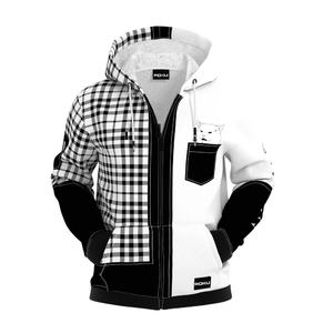 Unisex Custom Logo <b>Full</b> <b>Zip</b> <b>up</b> <b>Hoodie</b> with Sublimation Colorful Zipper Hooded Collar Winter Solid Pattern for Men Women Kids - Product Image 1