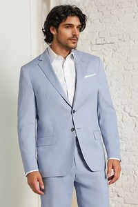 สูททำงานสำหรับผู้ชายสูทกระดุมแถวเดียวไซส์ใหญ่พิเศษดีไซน์ใหม่ล่าสุด - Product Image 2