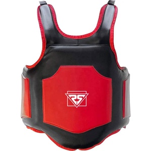 Nouvelle vente Arts martiaux poitrine garde solide réversible corps protecteur boxe poitrine garde à vendre - Product Image 1