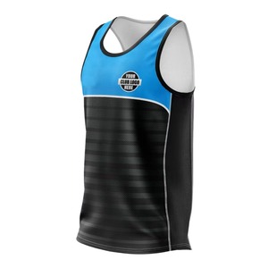 Wholesale Women's Customizable Slim Fit Breathable Tank Tops Custom Printing Summer Sports Yoga Top sublimation print - Product Image 3