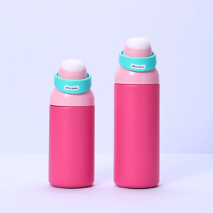 Garrafa de Água Portátil para Estudantes em Aço Inoxidável com Canudo, Copo Térmico para Escola, Atacado - Product Image 6