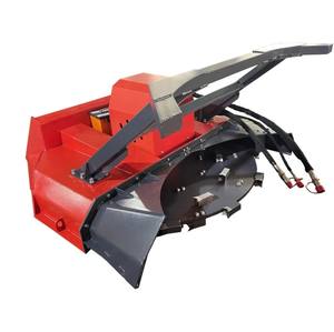 Broyeur forestier à disques pour mini-chargeuse, déchiqueteur de bois hydraulique robuste - Product Image 4