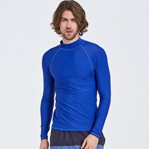Gym Long Sleeve Shirt Men Fitness Training T Shirt Running Sport Rash Guard Top Quality Customized Rash Guard - Product Image 2