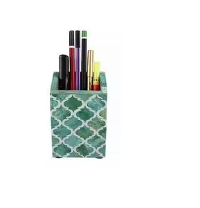 Porte-stylo en incrustation d'os de nouvelle conception pour les écoles et le bureau porte-stylo fait à la main par l'artisanat en croissant - Product Image 5