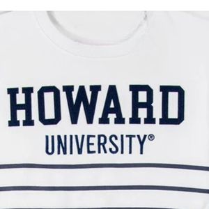 Pull rayé unisexe Howard University Vêtements HBCU brodés personnalisés pour l'hiver - Product Image 3