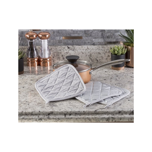 Reusable 100% Cotton Embroidered Quilted Heat Resistant Kitchen Grip Pad Sustainable Value Pack OEM ODM Made In India Pot Holder - Product Image 6