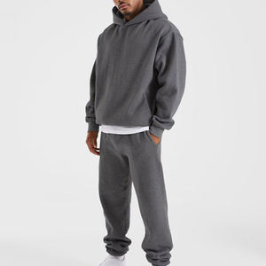 Sweat-shirt à capuche personnalisé pour homme, coupe ample, épaules tombantes, tissu épais, manches longues, style oversize - Product Image 6