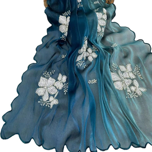 ชุดส่าหรีผ้าไหมจิมมี่จูเรียน้ำหนักเบาทันสมัยทันสมัย - Product Image 6