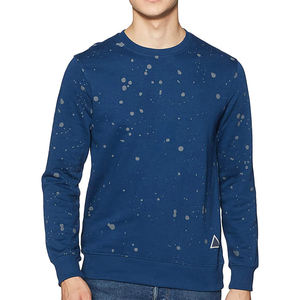 Sweats à capuche personnalisés pour hommes 100% coton de luxe qualité bouffante impression surdimensionnée Streetwear pulls à capuche pour hommes sweat - Product Image 1