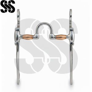 Bridons de cheval en acier inoxydable de style espagnol et western, robustes, confortables pour l'usage quotidien, résistants à la rouille, écologiques, meilleur fournisseur OEM ODM - Product Image 2