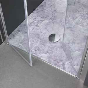 Porte de douche encastrée de 90 cm avec ouverture coulissante I Seville Bath & Toilet Supplies - Product Image 2