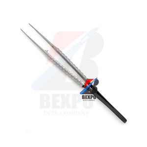 Pince à micro tissu de haute qualité pince à épiler droite plate 18cm Instrument dentaire chirurgical - Product Image 1