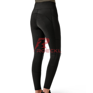 Women <b>equestrian</b> riding breeches slim fit breathable stylish lightweight comfortable durable pants for horse riding breeches - Product Image 2