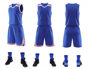 Premium <b>Basketball</b> Jersey & Shorts Quick Dry Breathable Material Wholesale - Product Image 4